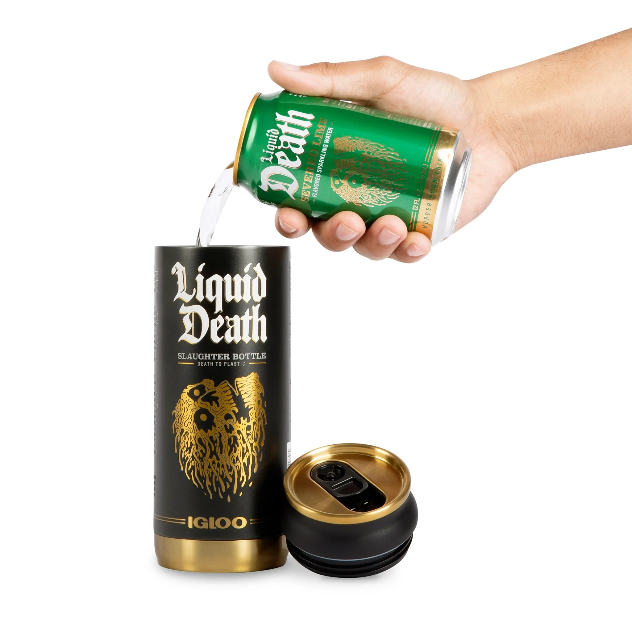 Liquid Death x Igloo Reusable Slaughter Bottle - Image 5
