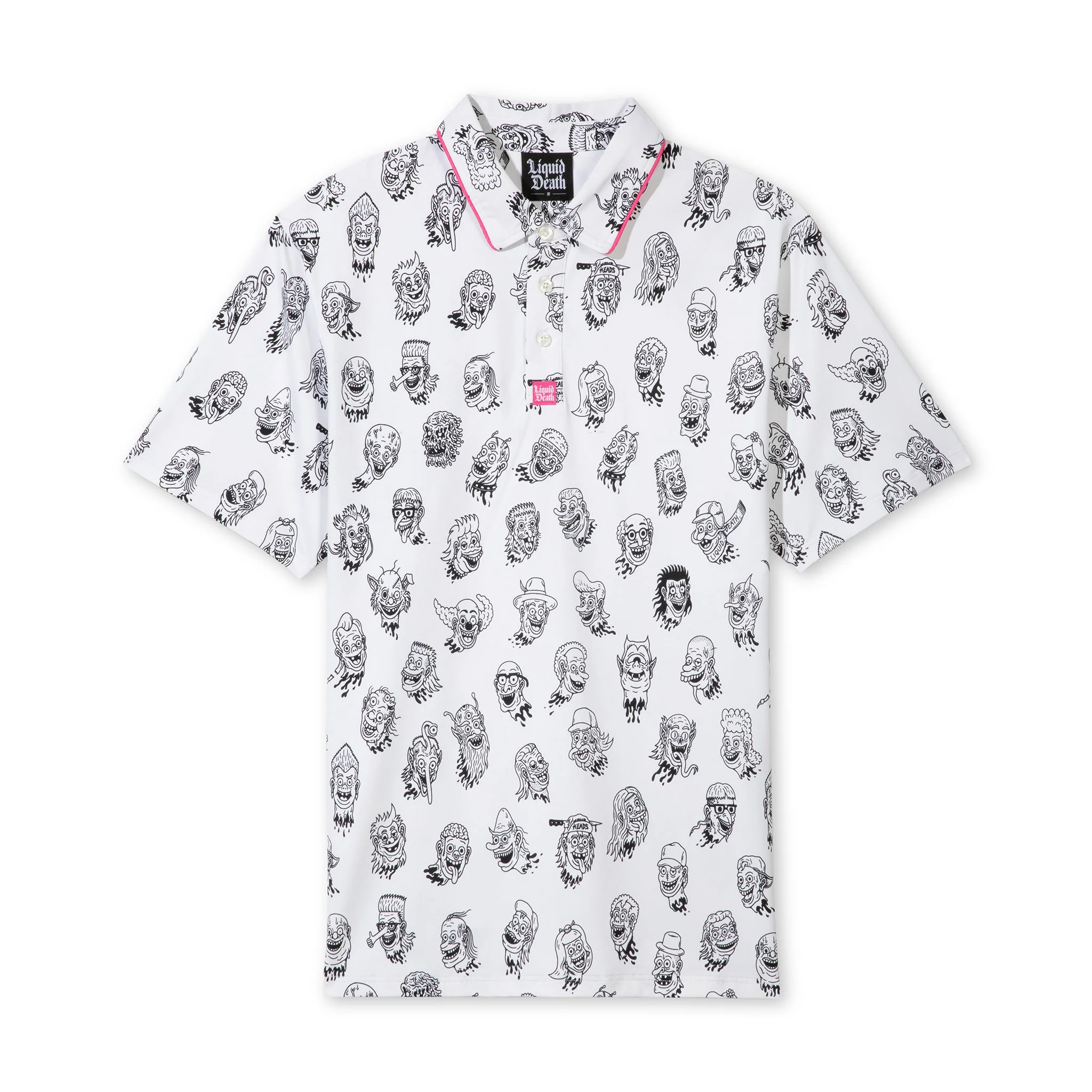 Putt To Death Golf Polo