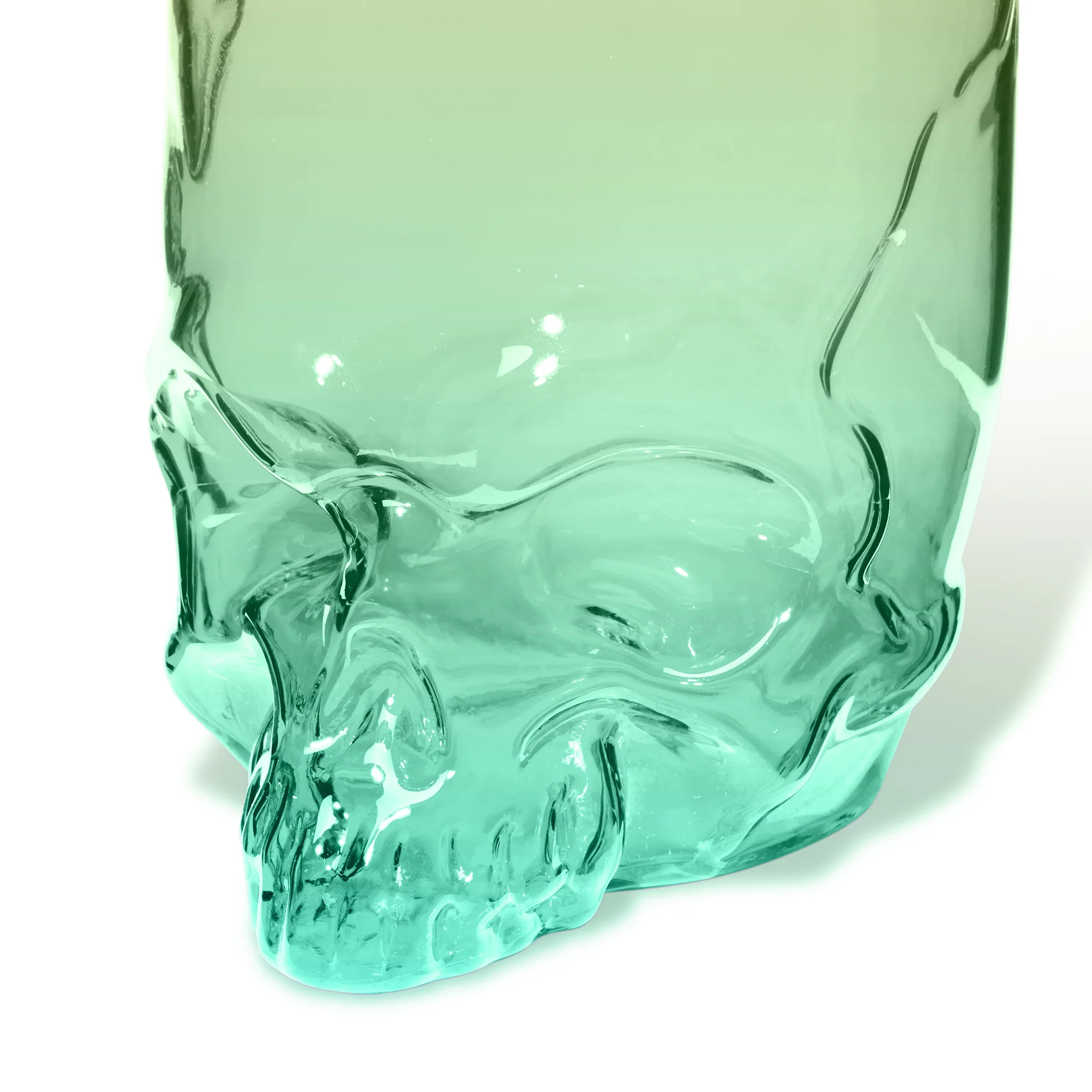 Trophy Skull Glass Tiki Mug - Image 4
